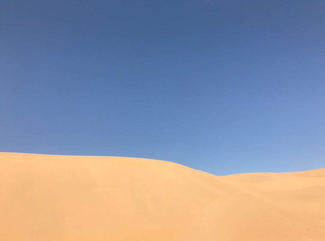 landscape photography of desert
