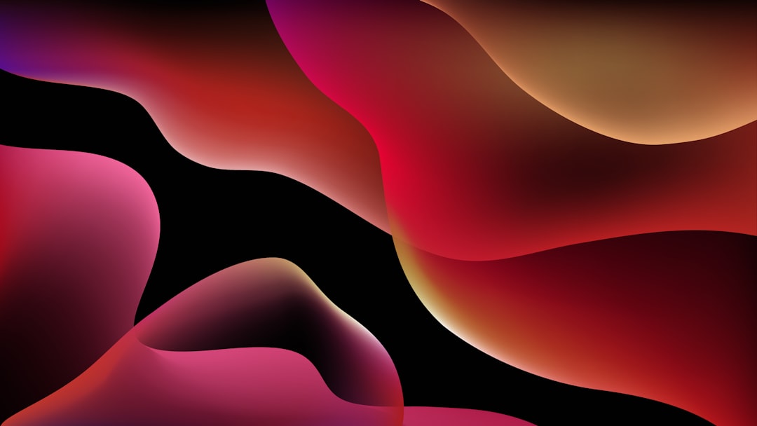 red and pink abstract wallpaper