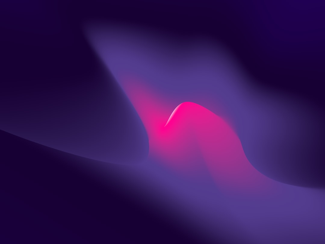 abstract purple and pink gradient waves